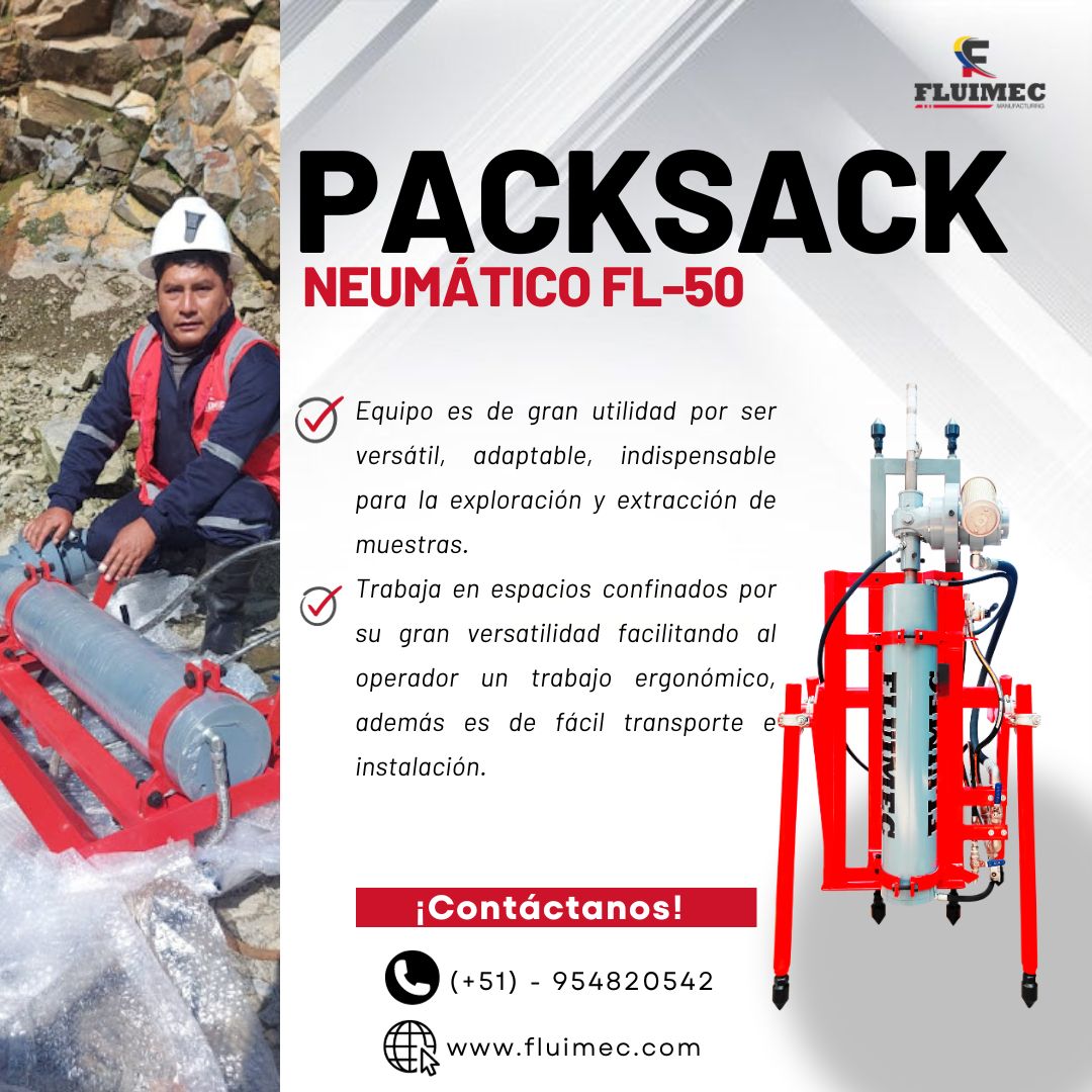 PERFORADORA PACKSACK FL-50 FLUIMEC